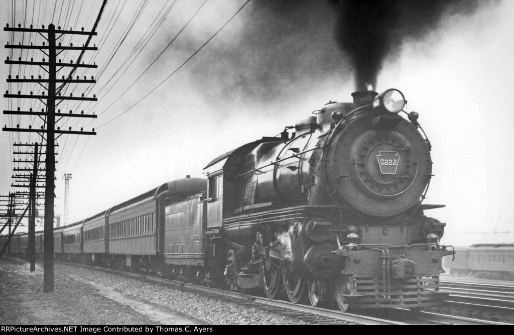 PRR 5222, E-6S, c. 1946